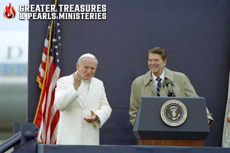 Friendship between Pope John Paul II and Ronald Reagan
